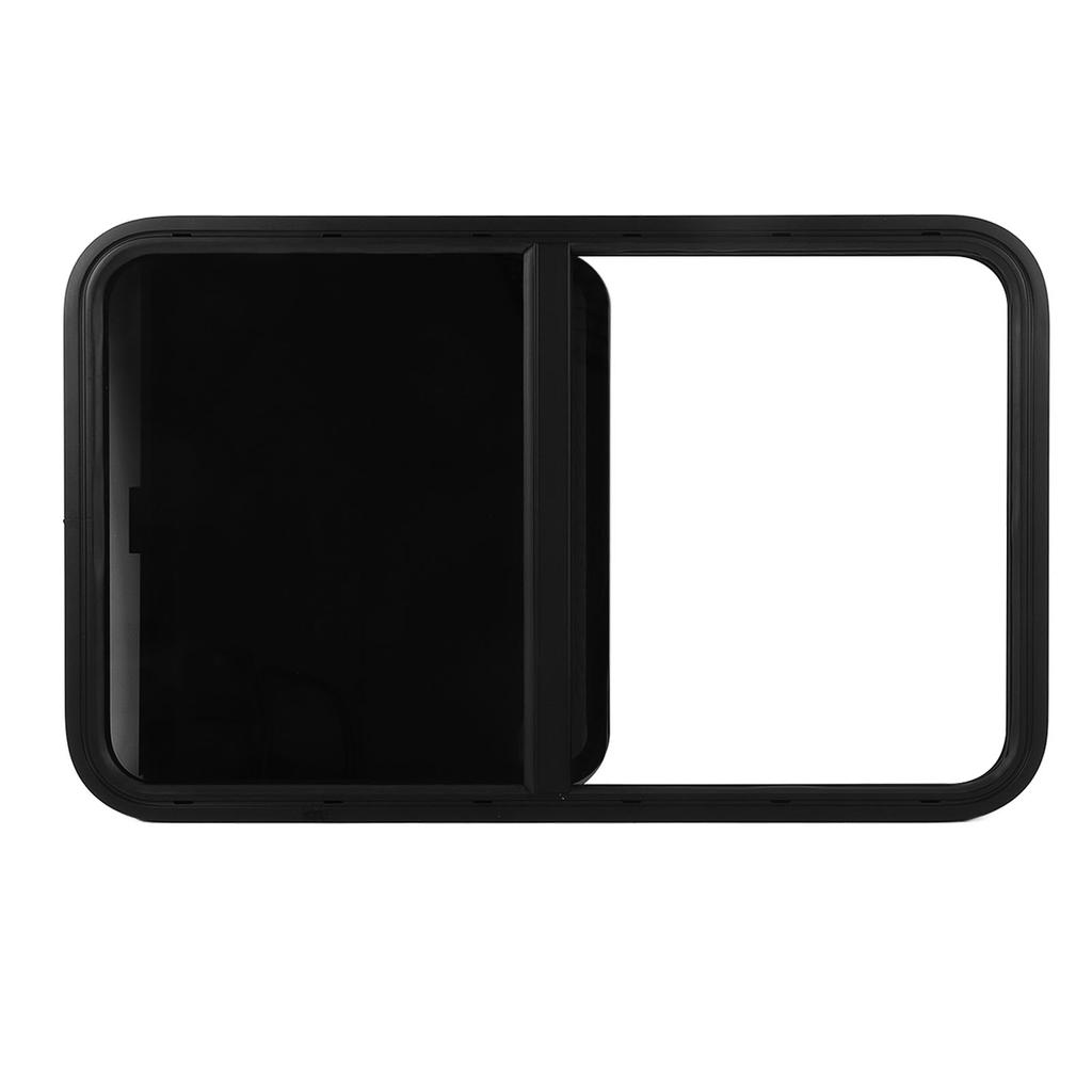 RV Windows 952x597mm Rounded UV Resistant Waterproof with Removable Insect Repellent Net for Camper