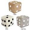 8x8 Inch Creative Dice Plush Pillow Decorative Pillow for Modern Home Decor