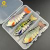Cross-Border Hot-Selling 6-Section Minnow Fishing Lure - Multi-Section Hard Bait