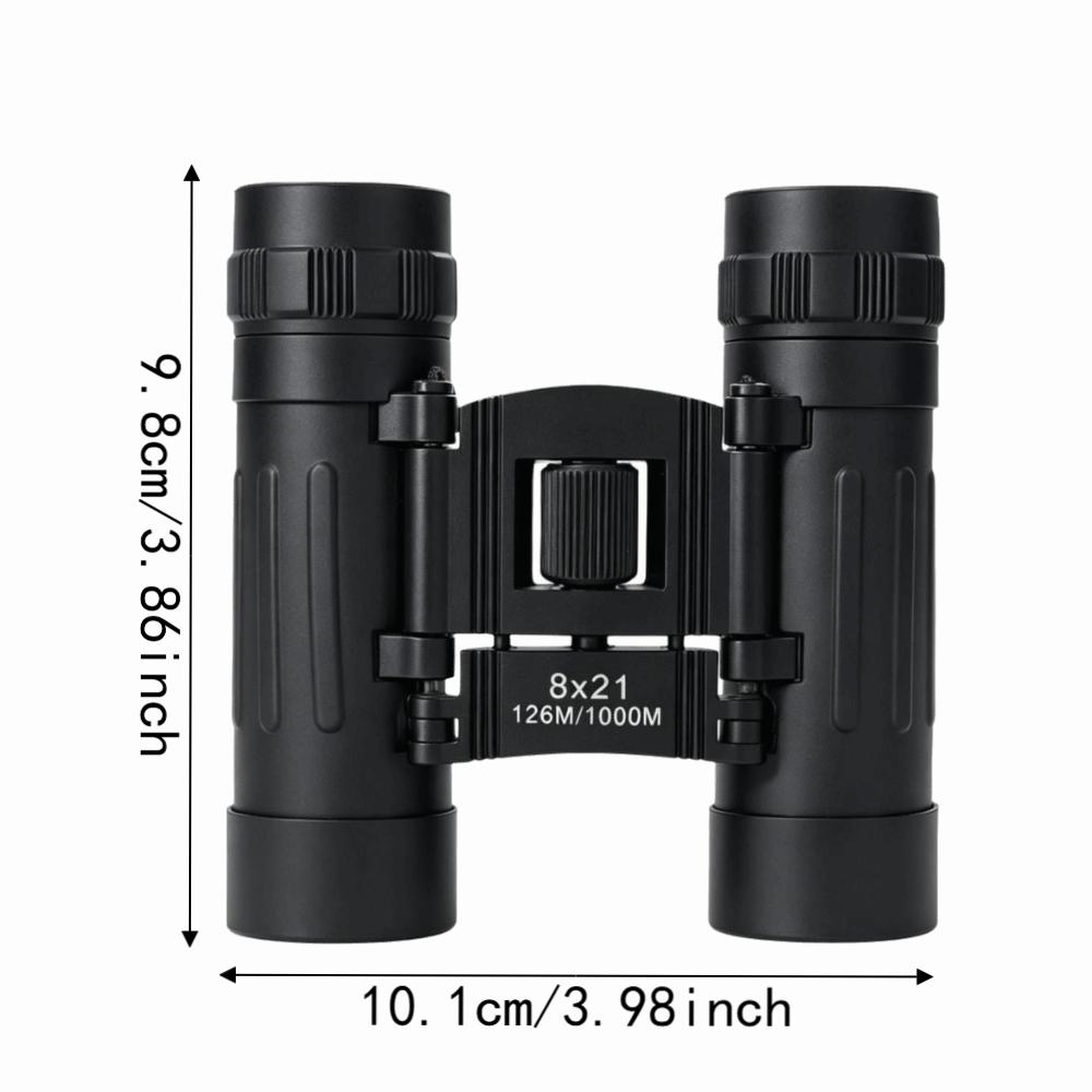 8X HD Zoom Binoculars BAK4 Portable Binocular Telescope Binoculars High Magnification Concert