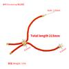 ZHUKOU 14 colors Rope Bracelet for women DIY Jewelry accessories colorful Rope bracelet chains Jewelry materials VL342