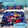 Custom Name Rangers Legacy Bedding Set 3pcs, Bedding Set Including 1pc Duvet Cover And 2pcs Pillowcases for Bedroom, Dormitory Gift