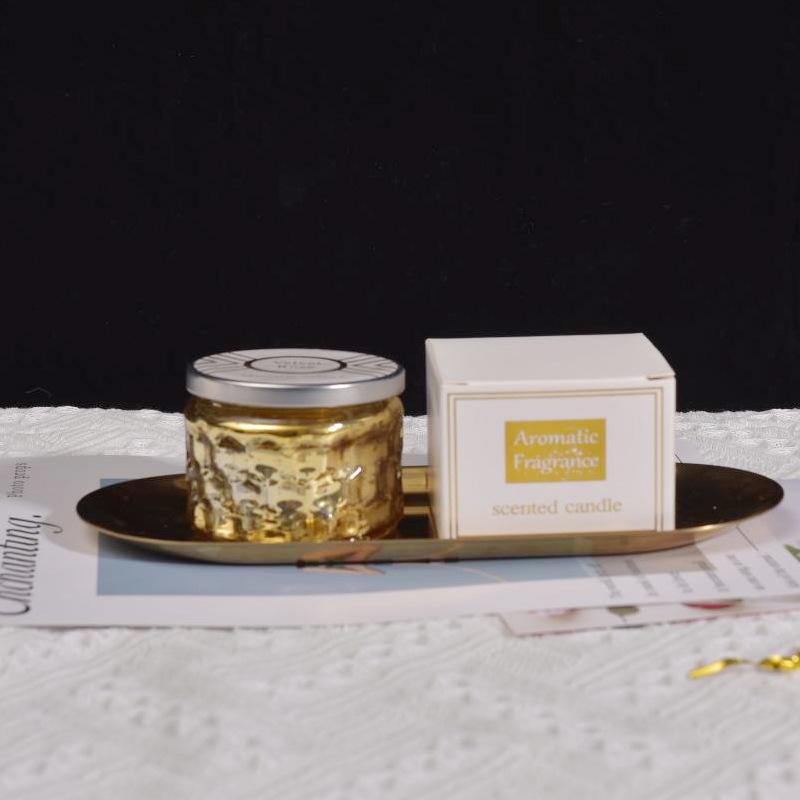 Starry Sky Embossed Cup Scented Candle Creative Souvenir Bedroom Scented Candle Wedding Birthday Gift