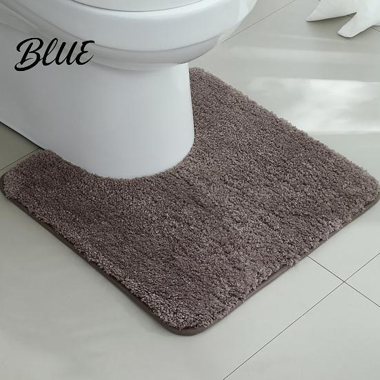 Tappetino Assorbente per Doccia Tappetino da Bagno Traspirante Forma Peluche per WC Lavabile in Lavatrice Antiscivolo