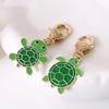 Sea Turtle Keychain Pendant Charms Unisex Jewelry Bag Car Key Ring Decor Cartoon Kids Gifts