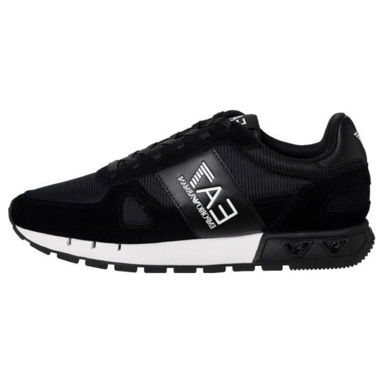 Emporio Armani Pu Comfortable Versatile Low-Top