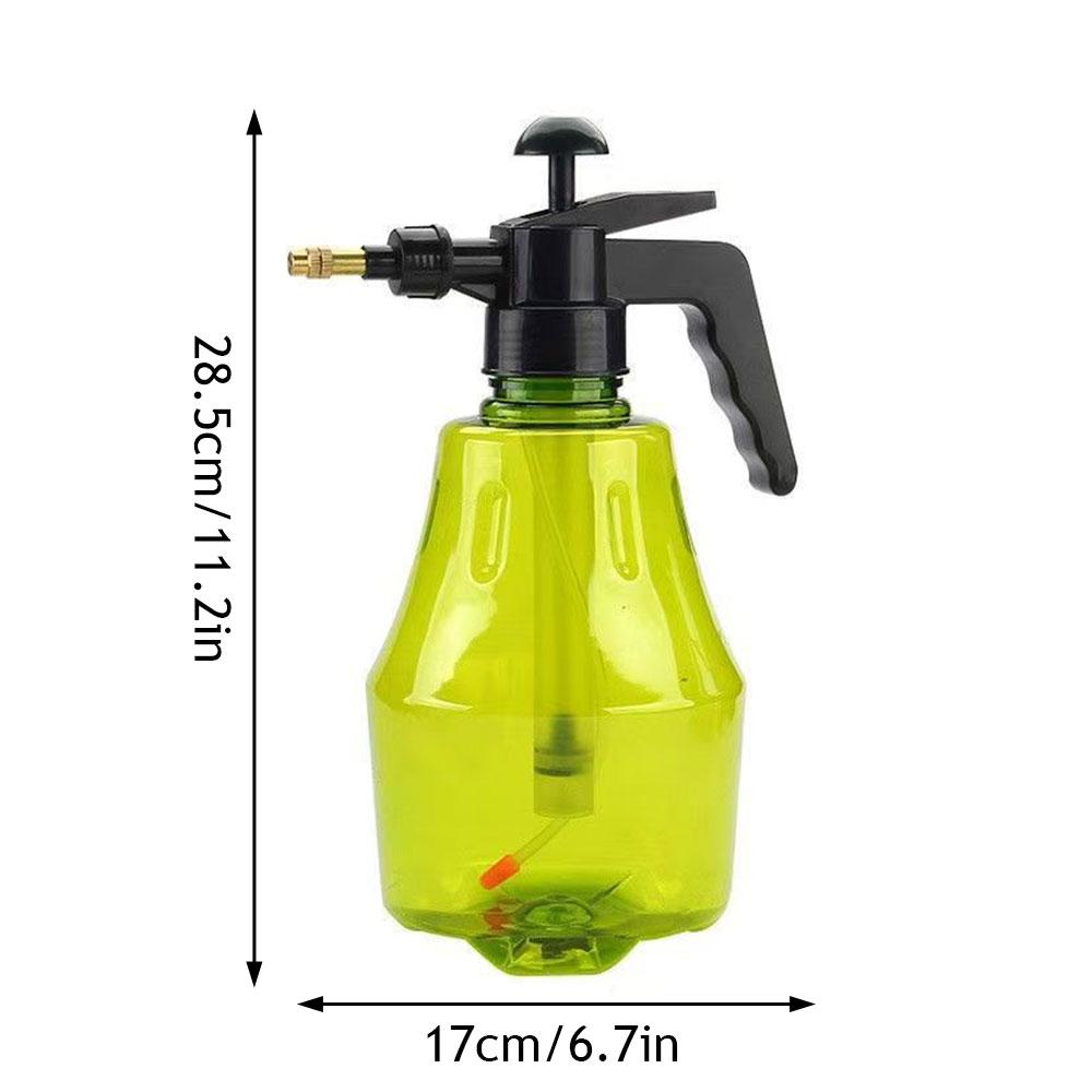 Gardening Plant Watering Spray Kettle Spray Kettle Air Pressure Spray Car Household Cleaning Plastic Pressure Spray Bottle зелёный