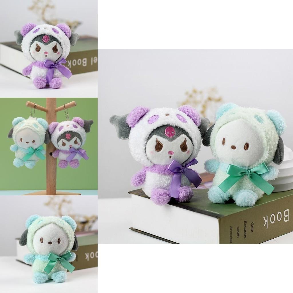 Sanrio Plush Toy Key Chain Soft And Cute Kuromi Design For Anime Fans