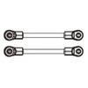 Mjx H12y1/12 Climbing Front And Rear Door Bridge Components Original Shock Absorber Rod Tires Complete Set Of Servo Accessories