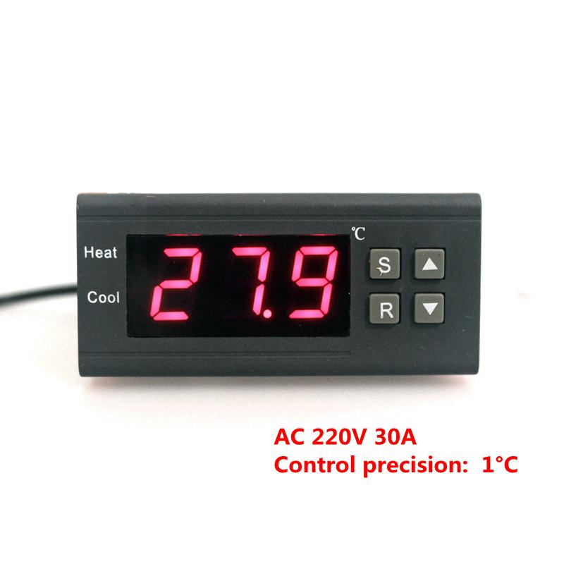 AC 220V 10A termostat LCD digital regulator de temperatură controler pentru incubator cu senzor