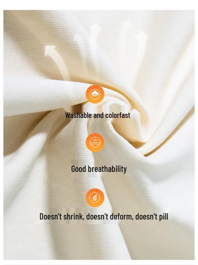 Pure Cotton Long Sleeve Staff Uniform Sweatshirt for School and Catering Services