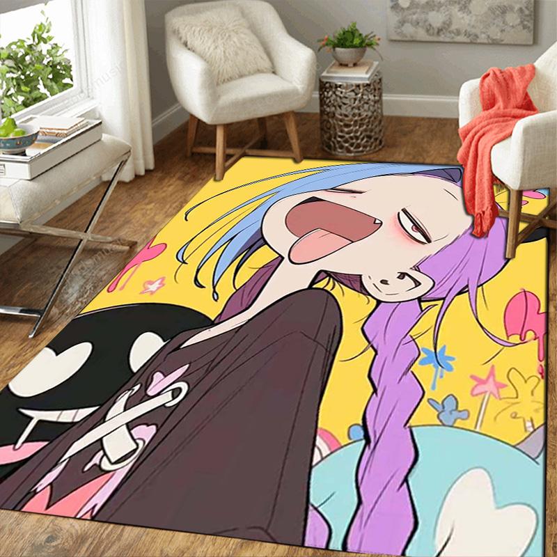Laid-back Style Print Rug Floor Mat for Living Room or Bedroom Soft and Comfortable Carpet a Gift for Birthday and Holiday.ZFF0913432