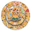 50 Capybara Cartoon Stickers: Cute Animal Doodles for Decorating Water Cups