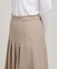 Musinsa Standard Woman Women'S Pleated Midi Skirt [Beige]