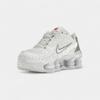 Nike Shox TL White Metallic Silver Max Orange (Women's)