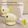 Suction Cup Toothpaste Dispenser Home Bathroom Wall-Mounted Facial Cleanser Presser No Drilling Required
