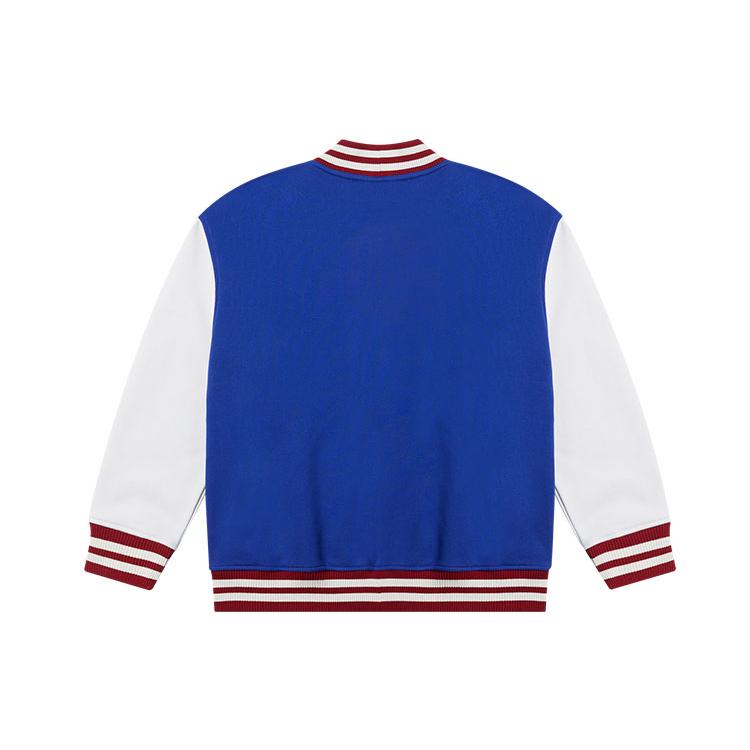 Champion FW22 Champion Verdickt und mit Fleece gefüttert, Großer Logo-Aufdruck Offener Kragen Mantel Lässig Sport Thermisch Verdickt C2-W003
