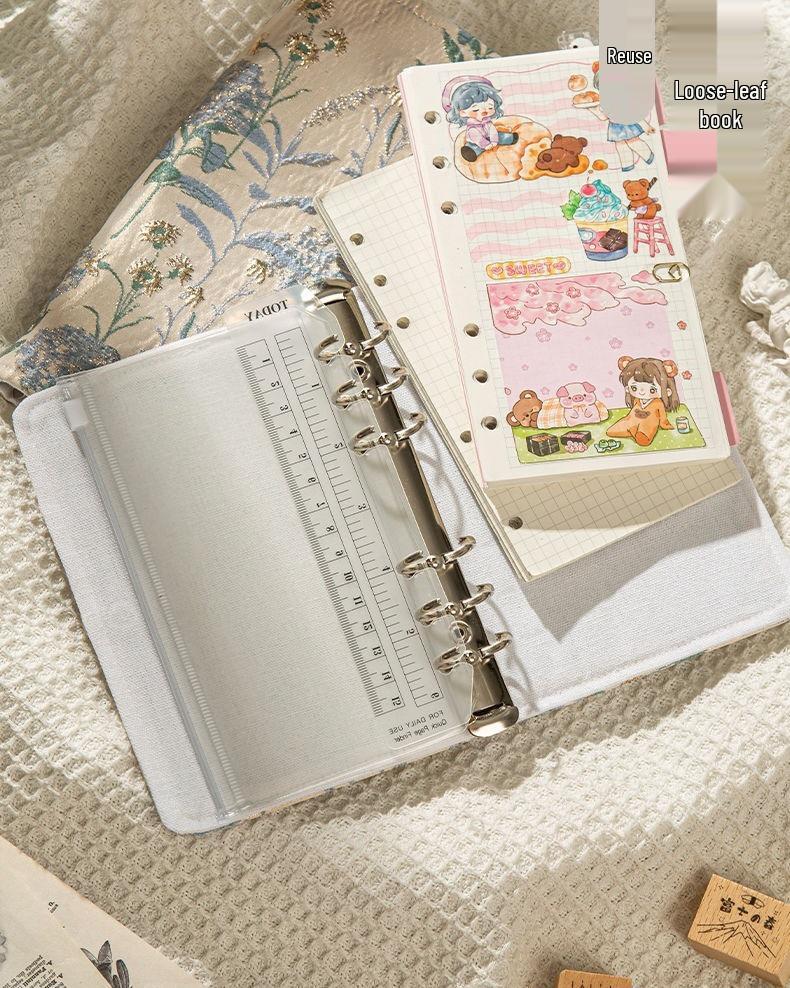 Limited Edition Detachable Loose-Leaf Cute Girls’ Planner Notebook