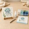 Materiale per Artigianato Mosaico Kit Mosaico Piastrelle di Vetro Animali Marini Arte Kit Decorazione Casa Per Decorazione Casa