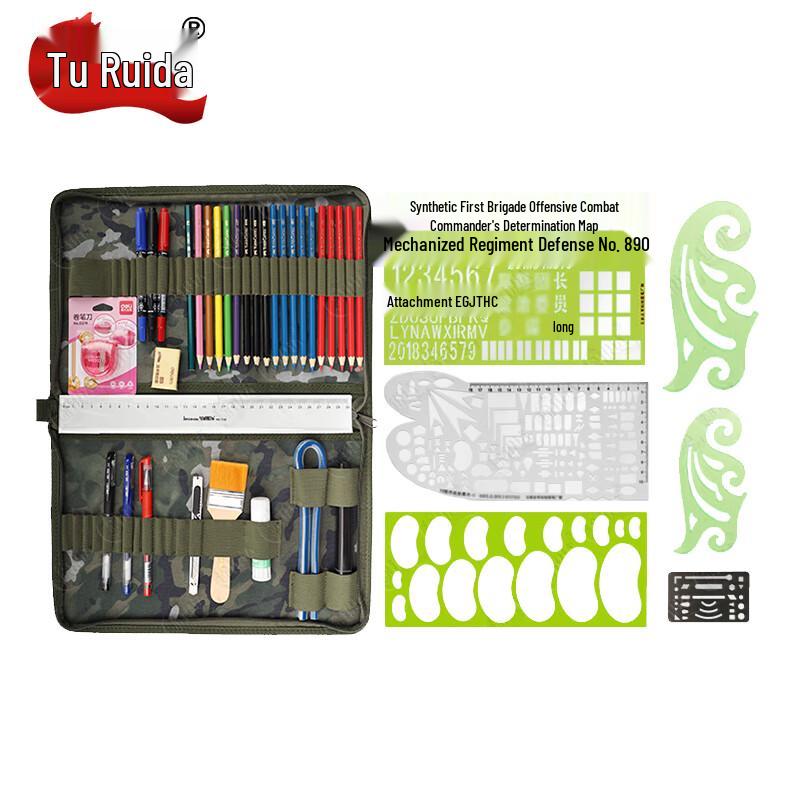 Turuida Military Topography Map Plotting Tool Set