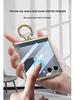 Samsung Z Flip7 Clear Folding Case - Full Coverage, Anti-Fall Protection