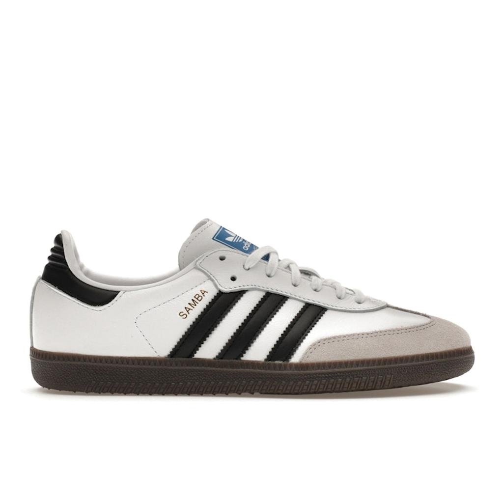 adidas Samba OG J White Black Gum Kids Sneakers Cloud-White Core-Black IE3675