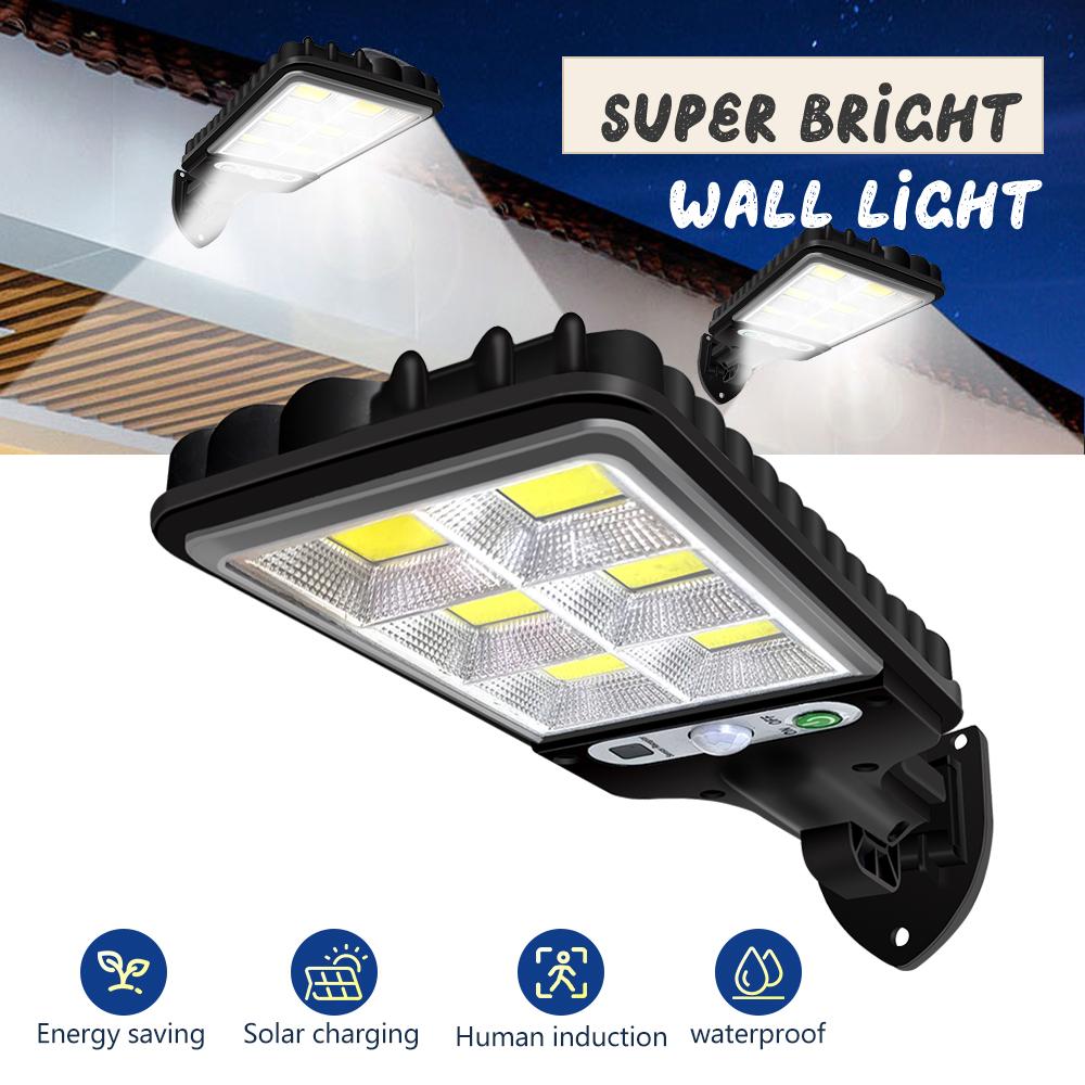 72COB LED Solar Lights Wall Lamp Sensor Outdoor Waterproof Security Street Lamps For Garden Terrace Garage Door Street