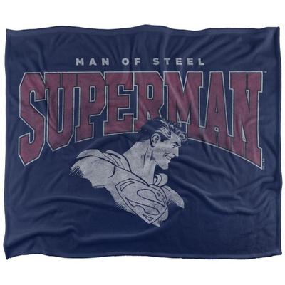 Man Of Steel College Soft Touch Blanket