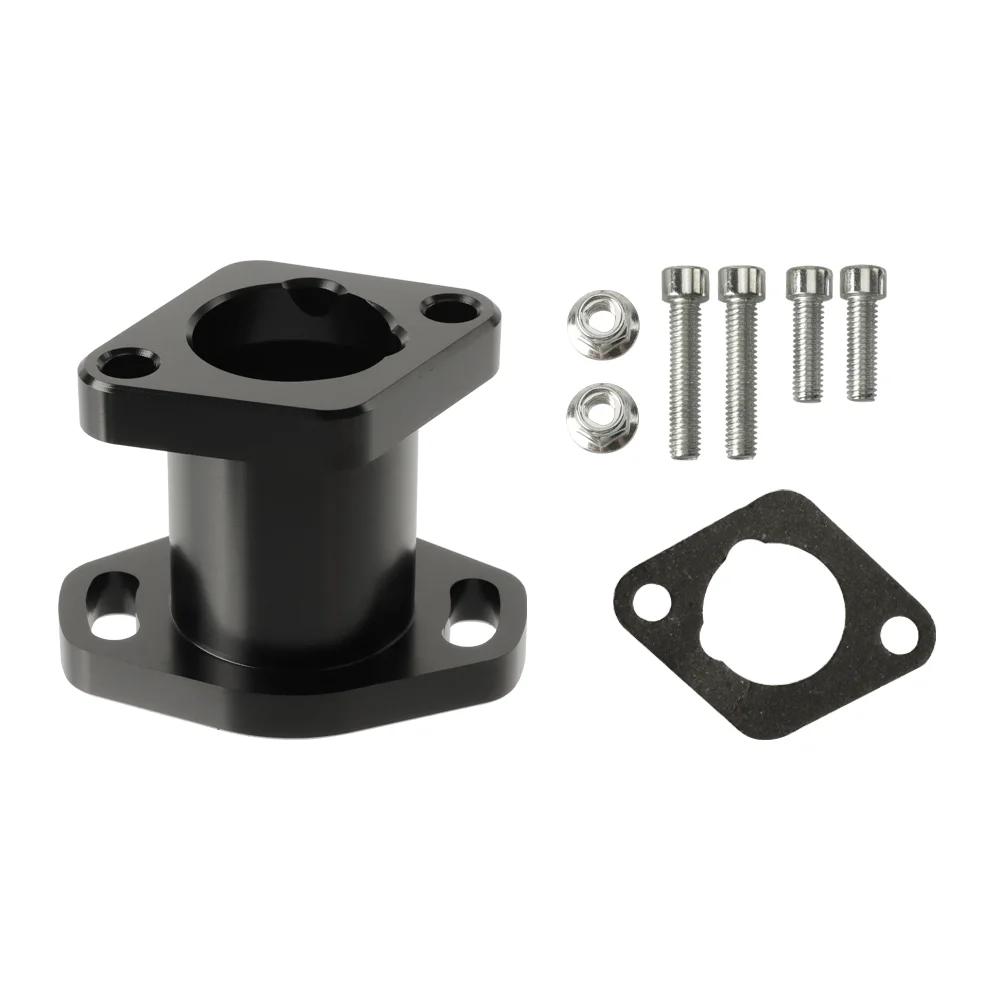 

OPGT Мотоциклетний Карбюраторний Інтерфейс для Mikuni VM22 PZ19 PZ26 Аксесуари для Карбюратора CNC Впускний Колектор Адаптер для Брудового Пітбайка чорний