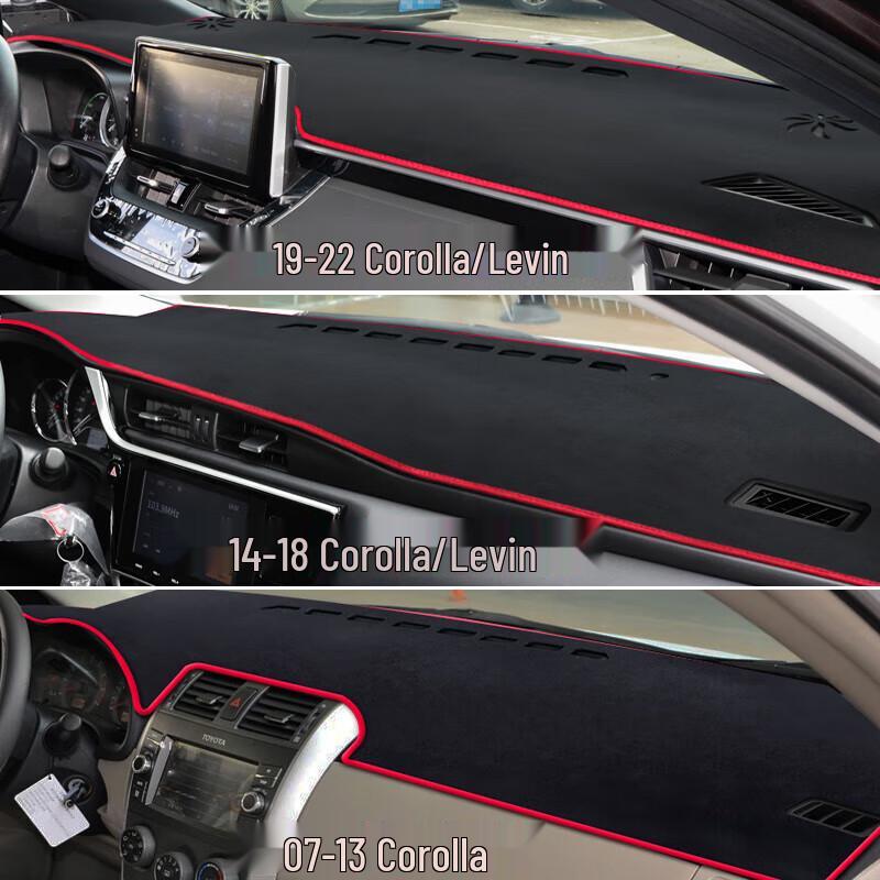 Toyota Corolla Anti-Glare Dashboard Sun Shade Pad (Fits 2007-2013 Models)