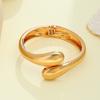 Bracelet INS Minimalist Irregular Wave Jewelry Metal Glossy Bracelet Ladies Jewelry