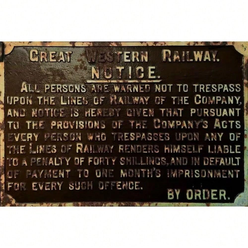 20x30cm Metal Tin Sign Retro Wall Art Home Decor
