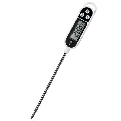 TP300 Digitales Lebensmittelthermometer Sofortmessung Elektronische Lebensmittelsonde Digitales Temperaturmessgerät für Fleisch /Kochen /BBQ/Milch KTY