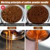 Stainless Steel Coffee Tamper Espresso Coffee Stirrer Needle Coffee Powder Distributor Hand Stirrer Tool for