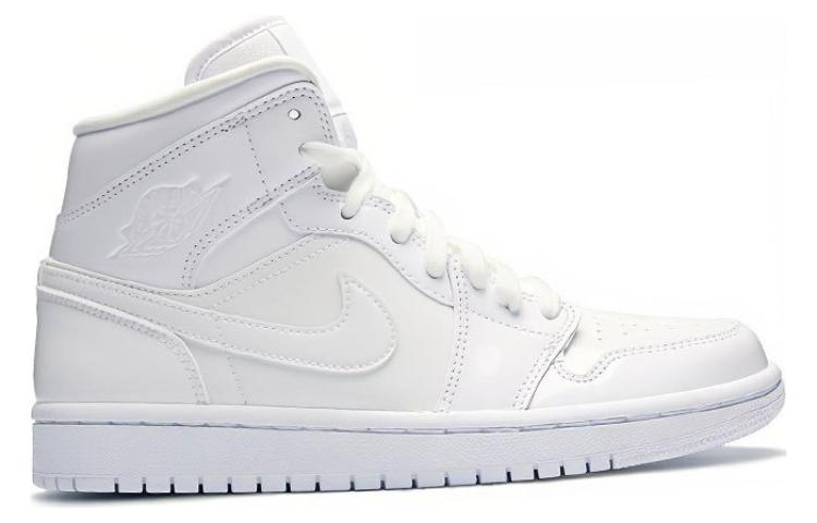 Jordan 1 Mid Triple White Damen BQ6472-111