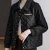 Autumn and winter new small fashion trend small fragrant design sense versatile short warm cotton jacket