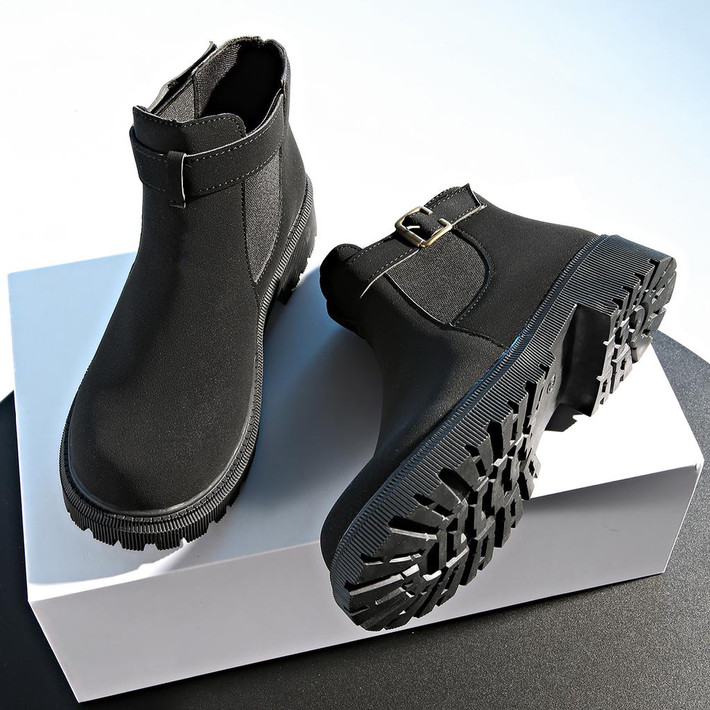 Fashion Women Ankle Boots Winter New Fashion Retro Warm Thickened Fluff Boots Women Casual Outdoor Adventure Hiking Shoes for Women