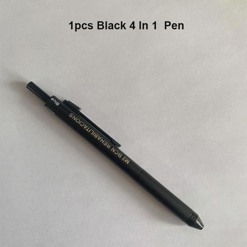 Versatile Ballpoint Pens Gravity-Sensitive Color Adjustment 3-color Gel Pen Press Mechanical Pencil School Useful Offices Gadget