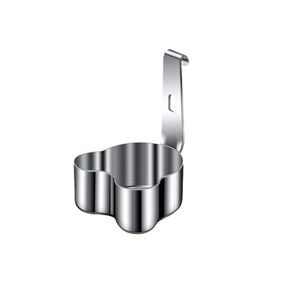 

New Stainless Steel Egg Cooker Heart-Shaped with Hook Egg Steamer Cookware Hotpot Steamed Egg Mold for Kitchen Cooking Tool
