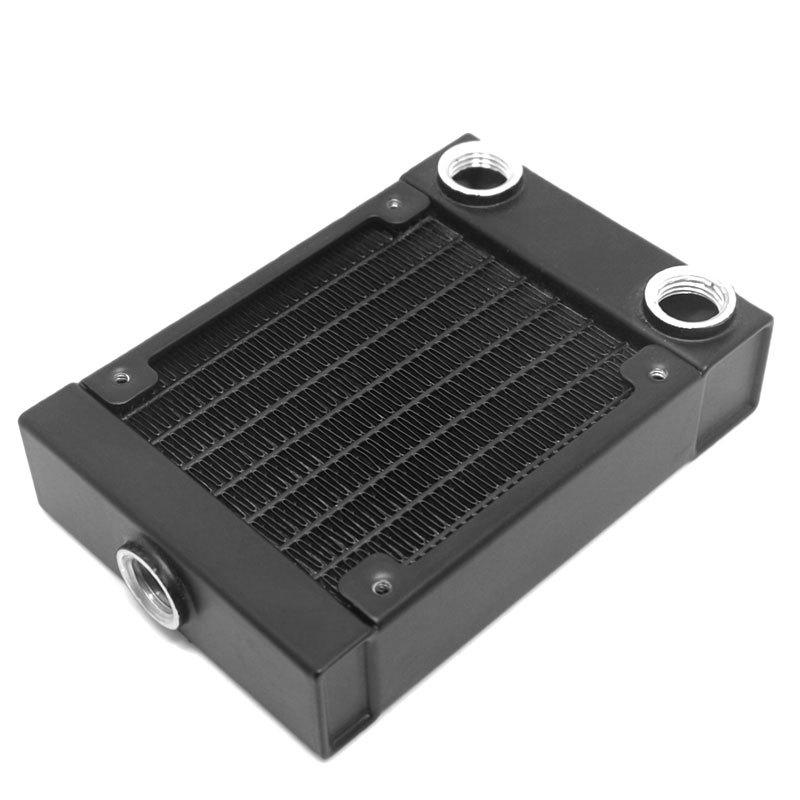 80-Row Pure Aluminum Water Cooling Radiator for ITX Cases and Mini Electric Motorcycles