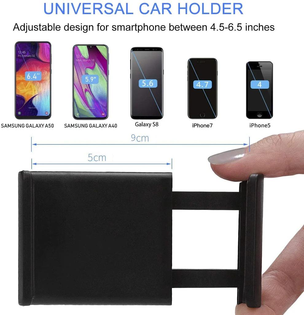 CD Slot Car Phone Holder Universal CD Phone Holder Rotation Adjustable Phone Holder  Mount for iPhone 15 14 13 12 Samsung Xiaomi