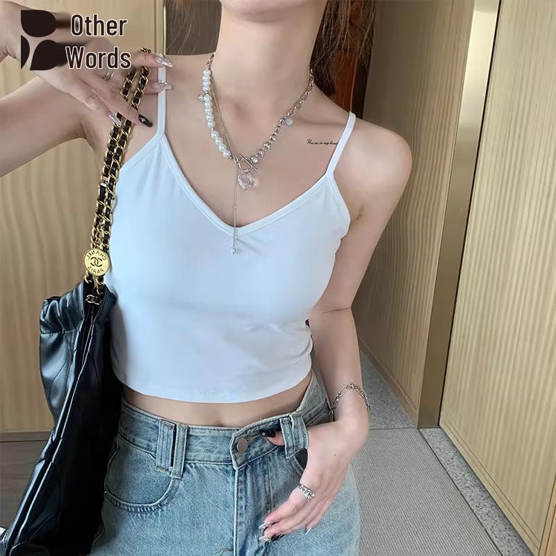 Женский стеганый топ-камисоль в французском стиле M