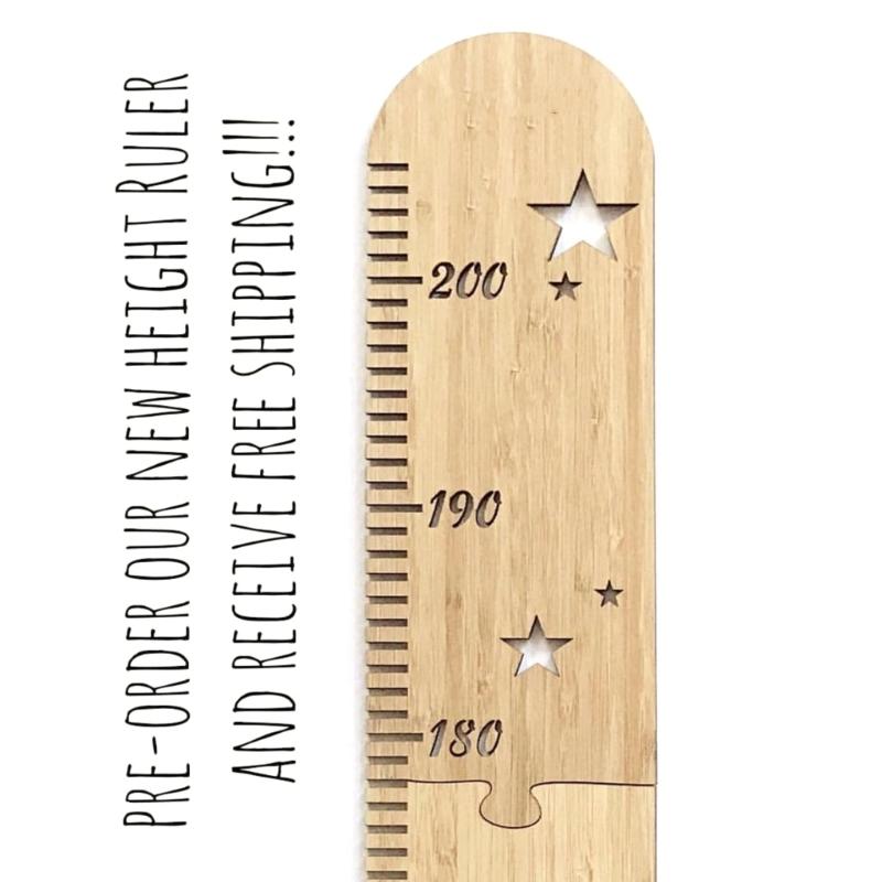 1Set Kids Height Growth Chart Ruler Children Height Gauge Room Decoration for Home Bedroom Dormitory Household