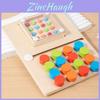 Linden Maple Wood Brain Teaser Puzzle With Shaking Balls For Kids And Adults
