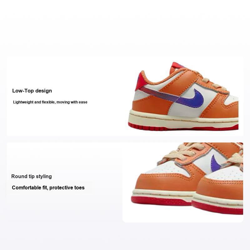 Детские кроссовки Nike Dunk Low TD Hot Curry Orange Sail University-Red DH9761-101 27
