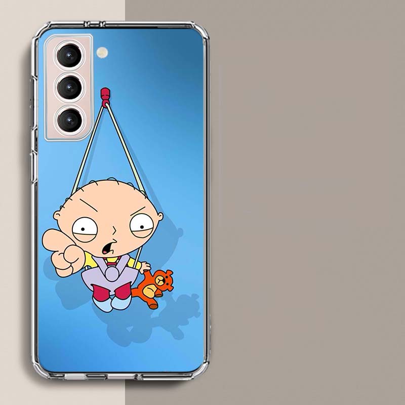F-Family Funny Guy Phone Case For Samsung A16 A26 A36 A56 A17 A15 A25 A35 A55 A14 A24 A34 A54 A04S A05S Galaxy Note 20 10 9 8 A9