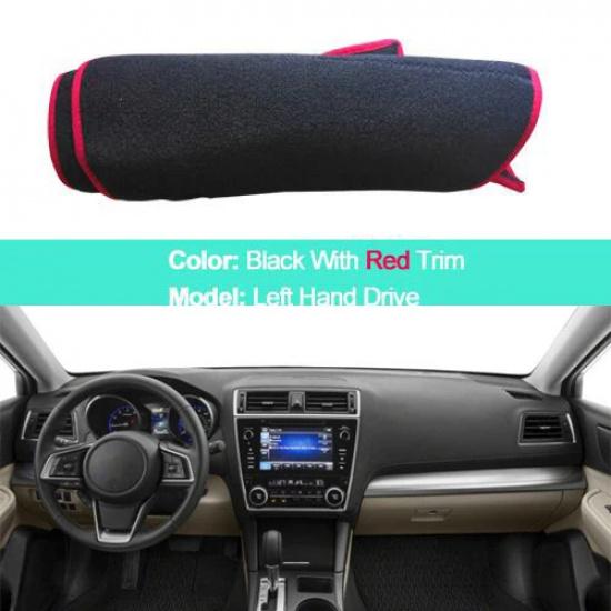 Car Inner Dashboard Cover Dash Mat Carpet Cape Cushion DashMat Pad For Subaru Outback 2015 2016 2017 2018 LHD RHD