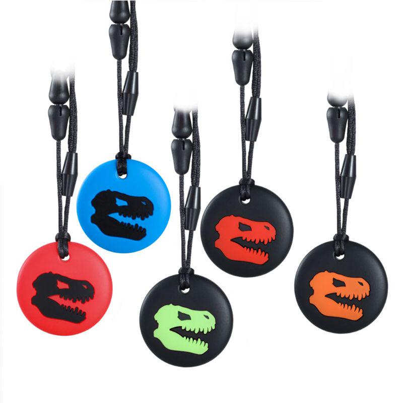 Chewable Necklace for Kids Teething Toys Designed for Autism Sensory Teether Toy