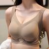 Large Size Lingerie Women's Seamless Bra Gathered Breast Anti Sagging Bra Sports Adjustable Sexy Bra