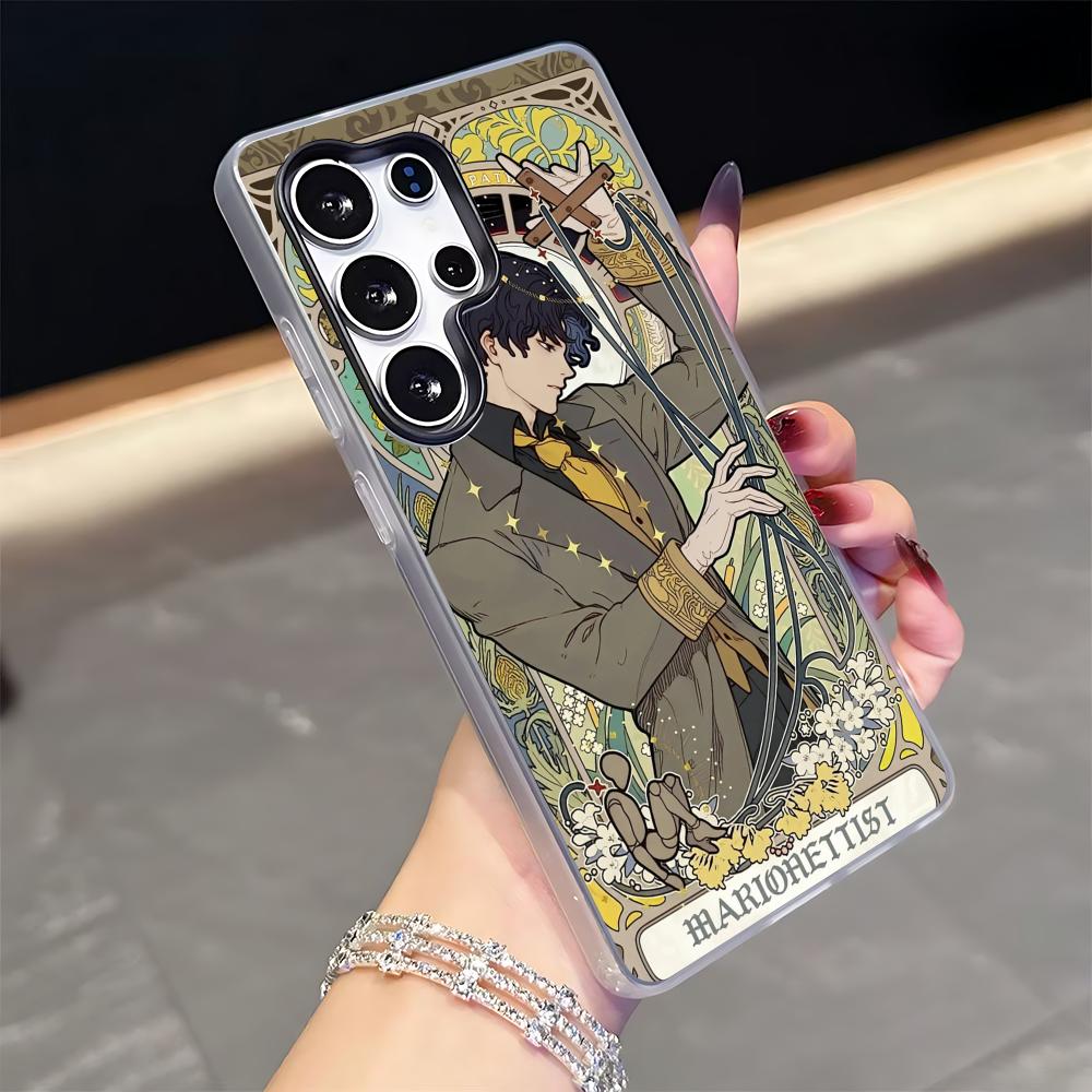 

Lord of Mysteries Phone Case for Samsung S25 S24 S23 S22 S21 FE Plus Ultra Black 2-in-1 Jelly silicone case Galaxy S24 Ultra